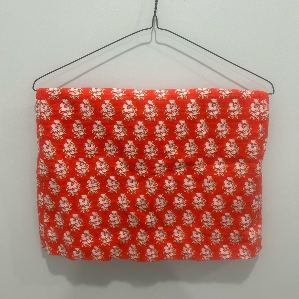 J.Crew Red Floral Skirt - Picture 4 of 5